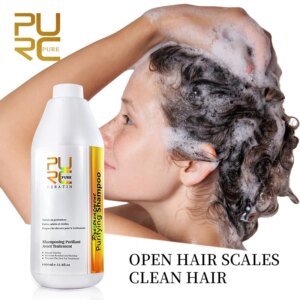 PURC Hair Purifying Shampoo Conditioner Keratin Hair Treatment Straightening Smoothing Professional Hair Care Salon Products